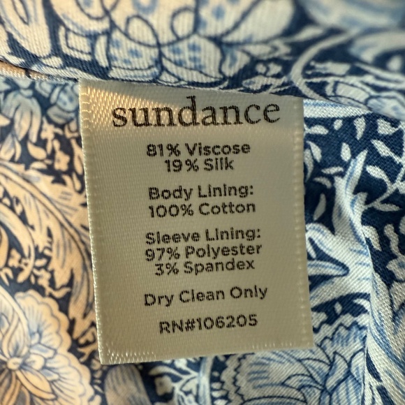 Sundance Silk Blend Velvet Blazer Jacket Size XL - Picture 10 of 11